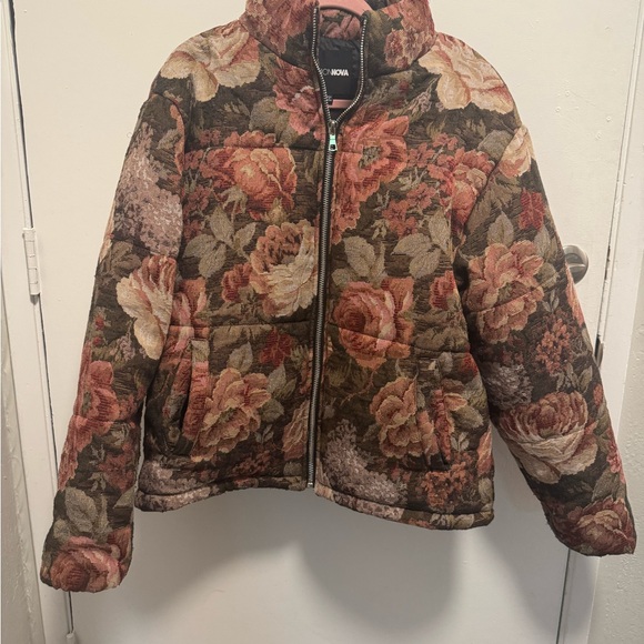 Fashion Nova Jackets & Blazers - Floral Fashion Nova Women's Jacket